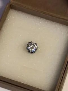 クリスタル装飾 スタッドピアス 片耳用