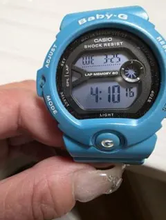 Baby-G デジタル腕時計 青のサムネイル