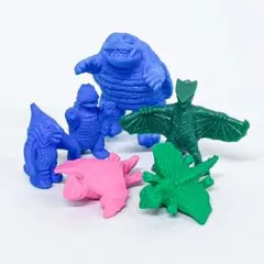 ゴジラ 消しゴムフィギュア セット　63体 ゴジラ 消しゴムフィギュア セット 63体 ゴジラ 消しゴム