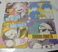 ヒロアカ原画展 アートコースター 4枚