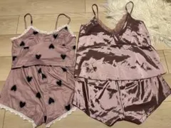 SHEIN ルームウェア 2点セット キャミソール ショートパンツのサムネイル