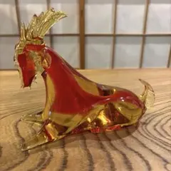 レトロ 希少】ムラーノガラス 白鳥 Lorenzo Ferro作品ヴィンテージ