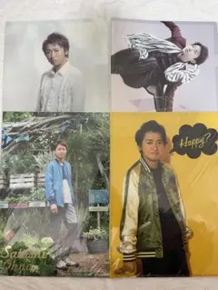【未使用】嵐（ARASHI）大野智　クリアファイル