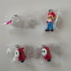 スーパーマリオ めじるしアクセサリー マスコット キーホルダー ガチャガチャ
