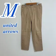 united arrows ベージュ チノパン M メンズ タック カジュアルのサムネイル