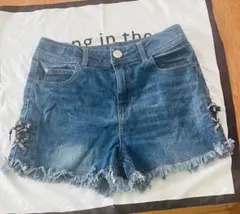 デニムショートパンツ150