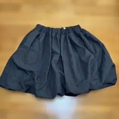 GU 黒 フレアスカート 150cm