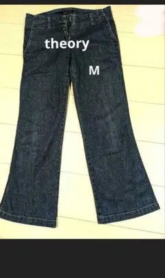 極美品 ✨theory セオリージーンズ ブルー 8分丈 M