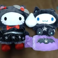 ハッピーくじ シナモロール ハローキティ ぬいぐるみ