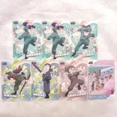 忍たま乱太郎 クリアカードコレクション 2弾 潮江文次郎 利吉 照星 7点セット