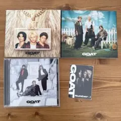 Number_i GOAT ３形態+購入特典オリジナルステッカー