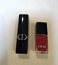 Dior レッド 口紅 ネイルポリッシュ セット