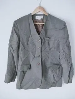 ジョーンズニューヨーク ノーカラージャケット 12 レディース ジャケット