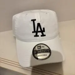 LAロゴ ホワイト 9TWENTYキャップ