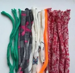 短いTシャツヤーン まとめ売り ズパゲッティ 22本