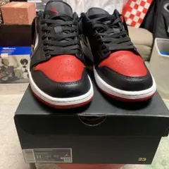 Air Jordan 1 Low ブラック/レッド