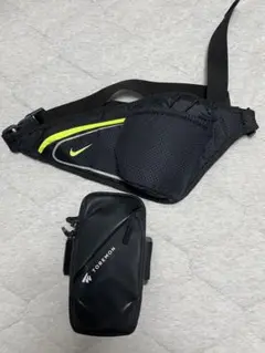 Nike ウエストポーチ + Toremon ランニングアームバンド