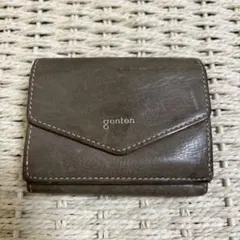 【genten】三つ折り財布