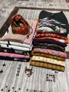 レディース着物、浴衣まとめ売り　昭和　リサイクル着物　シミあり　アンティーク着物