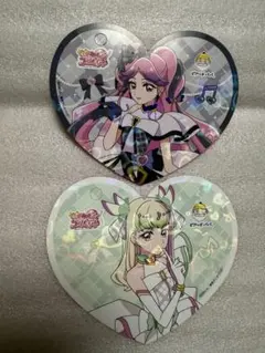 プリキュア ビアードパパ　コースター　ズキュン　キッス