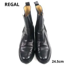 REGAL レディース サイドゴアブーツ ブラック レザー 極美品のサムネイル