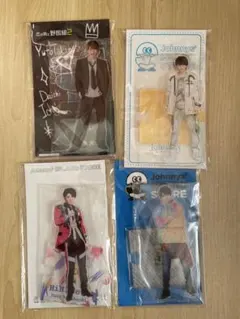 ジャニーズ アクリルスタンド 4点セット
