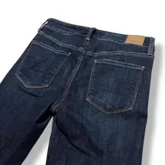 濃紺 美品 アメリカンイーグル ハイライズジェギング ストレッチ US8