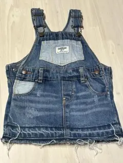 OshKosh デニムオーバーオール　80〜90cm