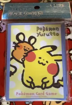 ポケモンカード デッキシールド Yurutto キテルグマ　ピカチュウ　スリーブ ポケモンカード デッキシールド Yurutto キテルグマ ピカチュウ
