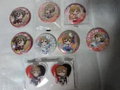 初音ミクあそーと MEIKO バッジ 7個 プロセカ　タイトーくじクリアバッジ