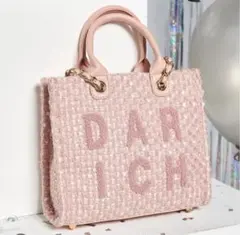 ルミニョン Lumignon houndstooth 2way バックピンク - メルカリ