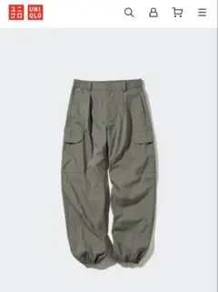 UNIQLO イージーカーゴパンツ XLサイズ カーキ