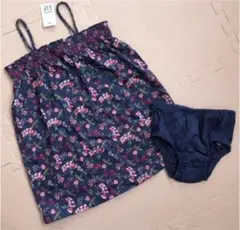 【新品未使用】baby GAP ギャップ　花柄キャミソールワンピ＆パンツセット