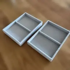 無印良品　重なるベロアケース　アクリルケース用