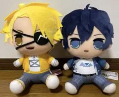 【タグ付き】カラフルピーチ　おおきなBIGぬいぐるみ　なおきり　たっつん　2個