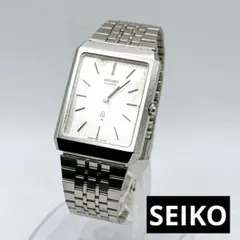 SEIKO セイコー ビンテージ メンズ腕時計 レア 稼働 シルバー