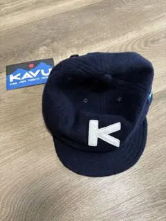 売り切り！プロフ必読　KAVU ベースボールキャップ ネイビー
