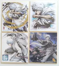 銀魂　色紙　坂田銀時　箔押しレア　白夜叉