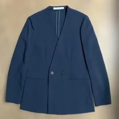 Theory luxe ノーカラージャケット濃紺　36 Theory luxe（ノーカラージャケット）のフリマアイテム一覧
