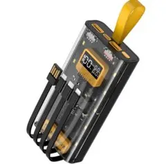 モバイルバッテリー スケルトンデザイン 大容量 10000mAh