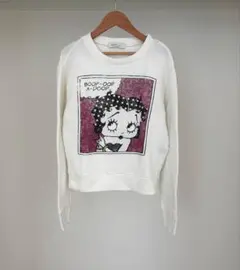 dazzlin ベティ・ブープ　ベティちゃん　トレーナー