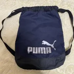 PUMA ネイビー ドローストリングバッグ　ナップサックのサムネイル