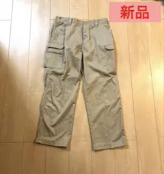 新品／作業着/ベージュ/6ポケット