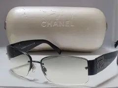 CHANEL シャネル　ラインストーン サングラス