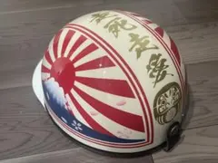 ダルマ 富士日章 コルク半 ヘルメット 三段シート ロケットカウルのサムネイル
