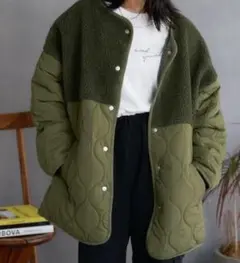 ボア キルティング