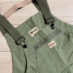 FUZAOオーバーオールサロペット カーキL