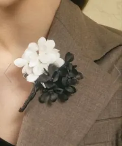 IRIS47/hydrangea corsage/コサージュ CS12