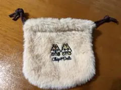 チップとデール ファーポーチ