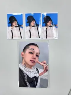 vivi TREASURE ヒョンソク 特典トレカ ステッカー×3